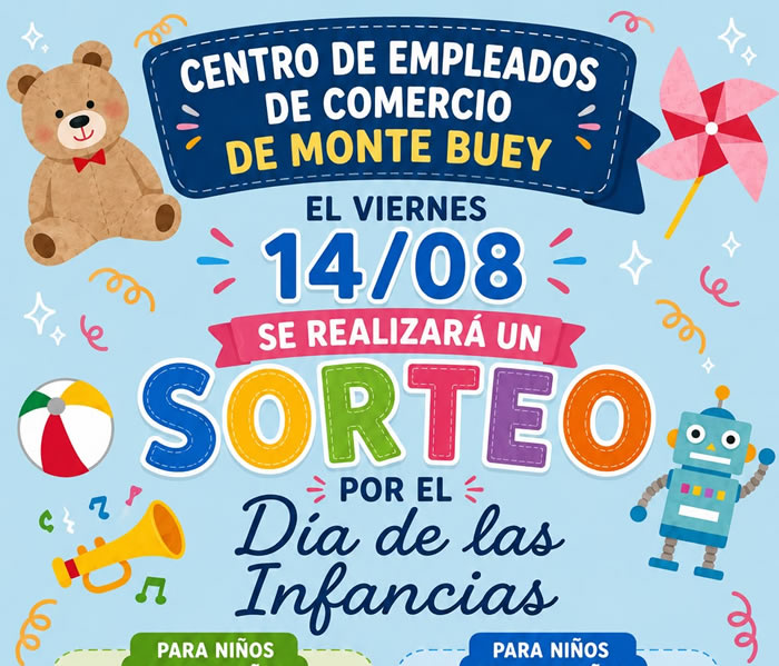 🎉 ¡Se viene un gran sorteo por el Día de las Infancias!